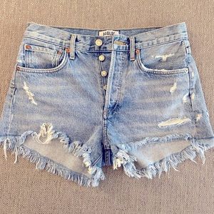 Agolde Parker short in Swapmeet 25 good condition!